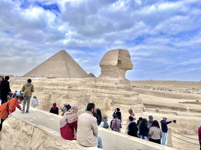 ［埃及旅遊］沙漠裡最可愛的大貓咪🐈獅身人面像The Great Sphinx of Giza