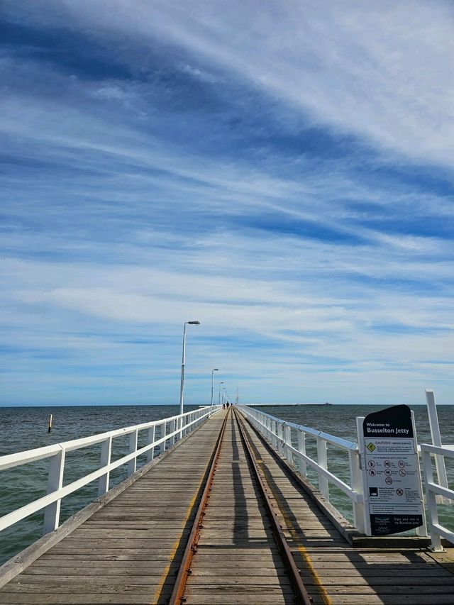 Busselton Jetty: Perth’s Epic Waterfront Adventure 🚂🌊