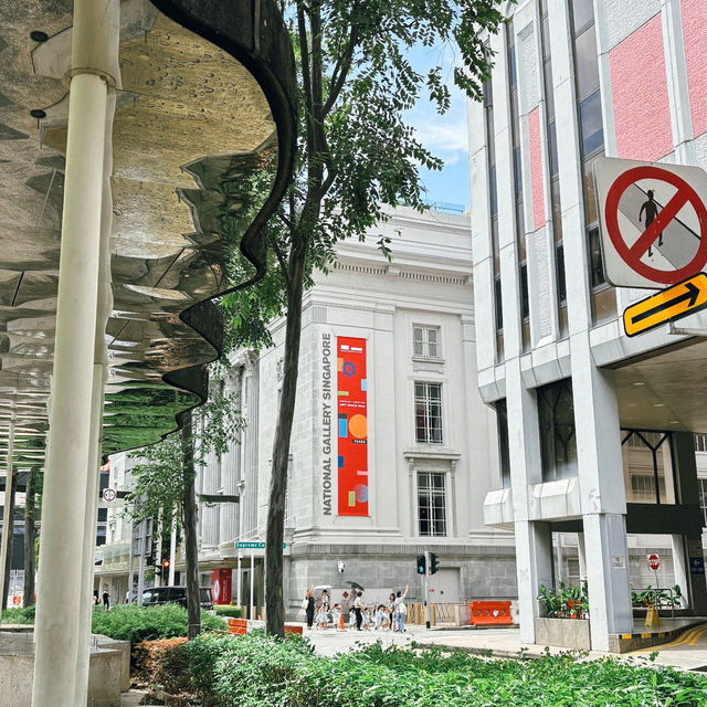สถาปัตย์สุดอลังการที่ National Gallery Singapore