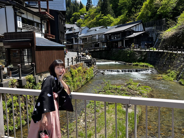 🌸春日銀山溫泉｜靜謐的鄉村時光☺️