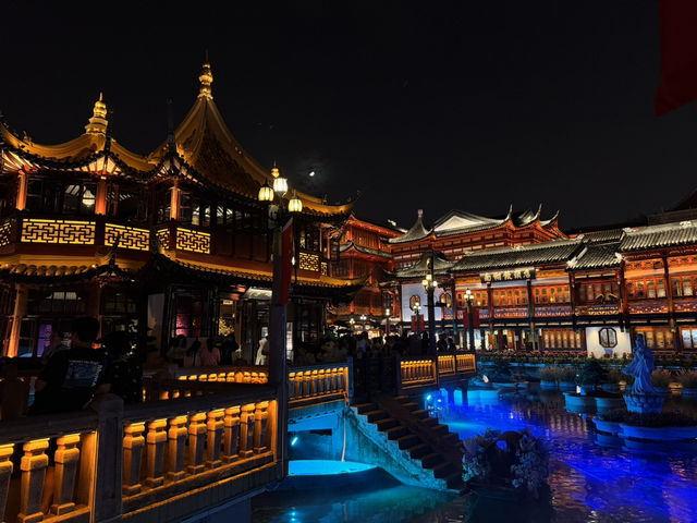 Nighttime Magic at Yu Garden: Shanghai’s Must-Visit Spot ✨🏮