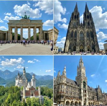 🇩🇪 A trip across Germany where the bustle of a big city and the fairytale-like beauty of nature intersect