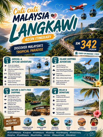 ＊Langkawiページ＊ Discover Malaysia's Tropical Paradise 🇲🇾🏝️ Pulau Langkawi
