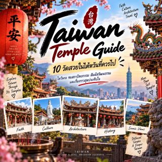 ⛩️ Taiwan Temple Guide | 10 วัดสวยในไต้หวันที่ควรไป