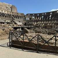 The Colosseum - Echoes of the ancient warriors in every step 👣🗡️.