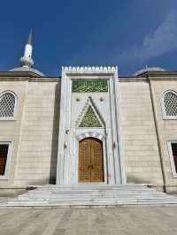 Spring Visit to the Stunning Turkish Mosque in Bishkek