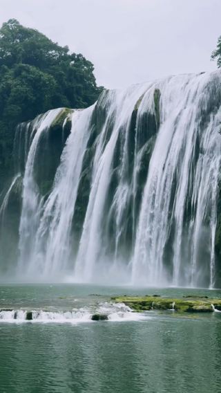 Waterfalls of Libo, China.