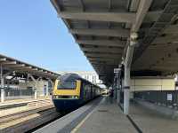 Travelling to Derby and a day out train spotting there 