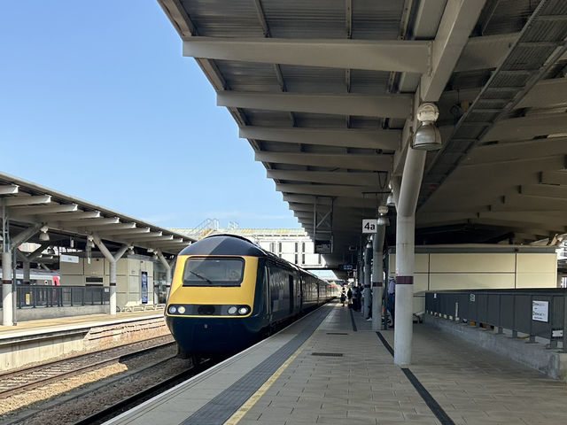 Travelling to Derby and a day out train spotting there 