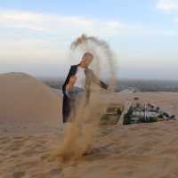 Crescent Moon Lake in Dunhuang… stunning