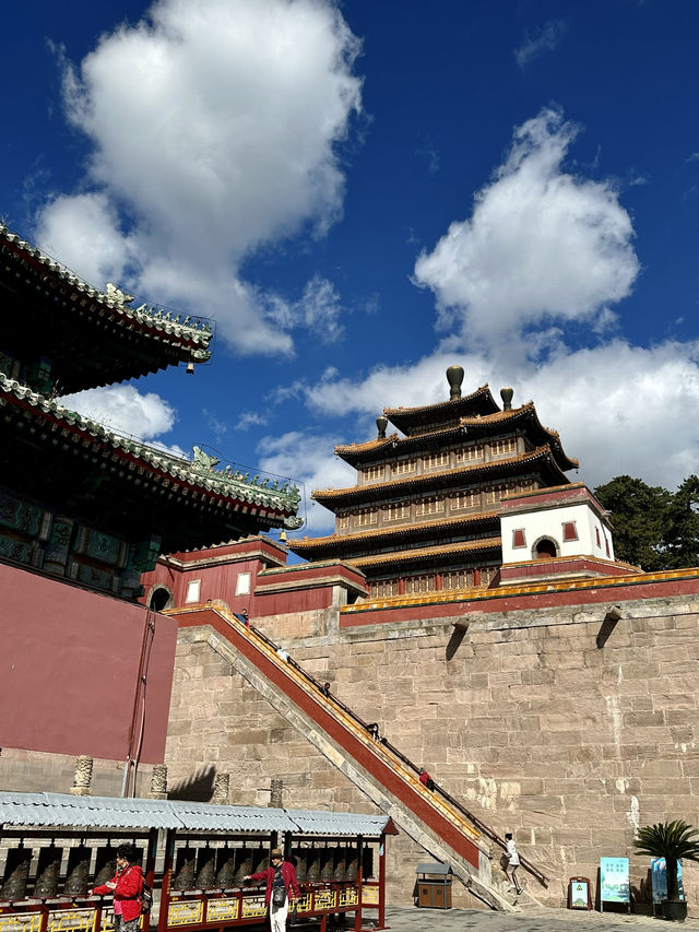 普寧寺5A級景區世遺 非常有特色漢藏風格寺廟