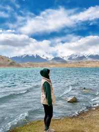 南疆：慕士塔格峰下喀拉庫勒湖