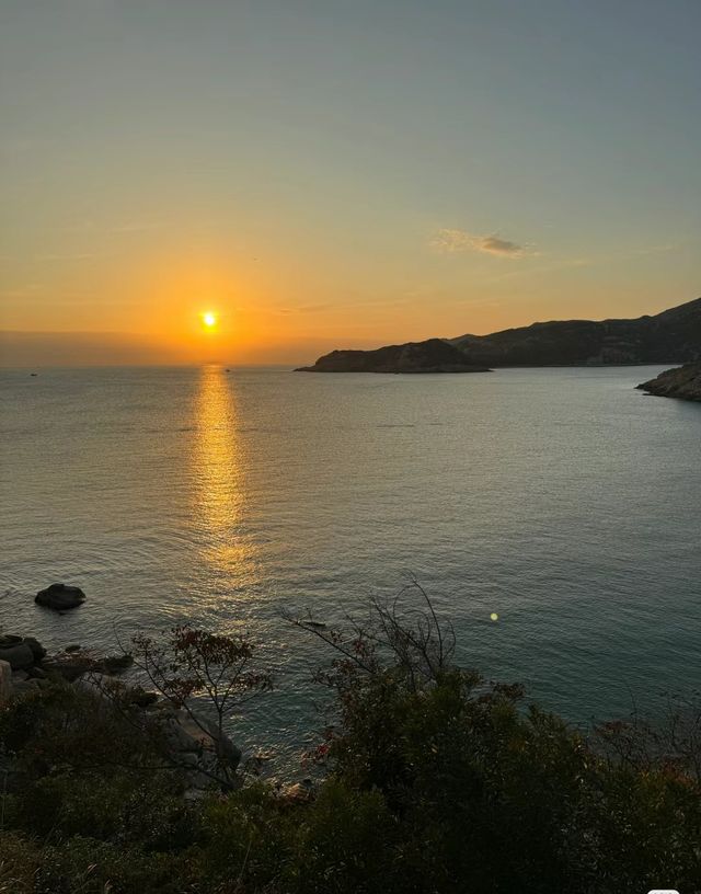 珠海萬山島日落，海鮮盛宴等你來！