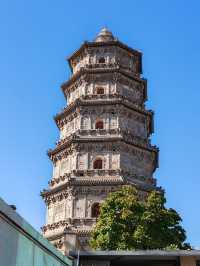 涿州雙塔，位於河北省涿州市老城區東北隅