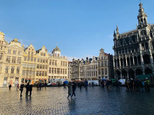 Brussels city walk