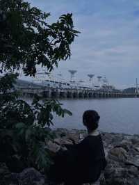 不需要去威海江陰也能拍到布魯威斯號