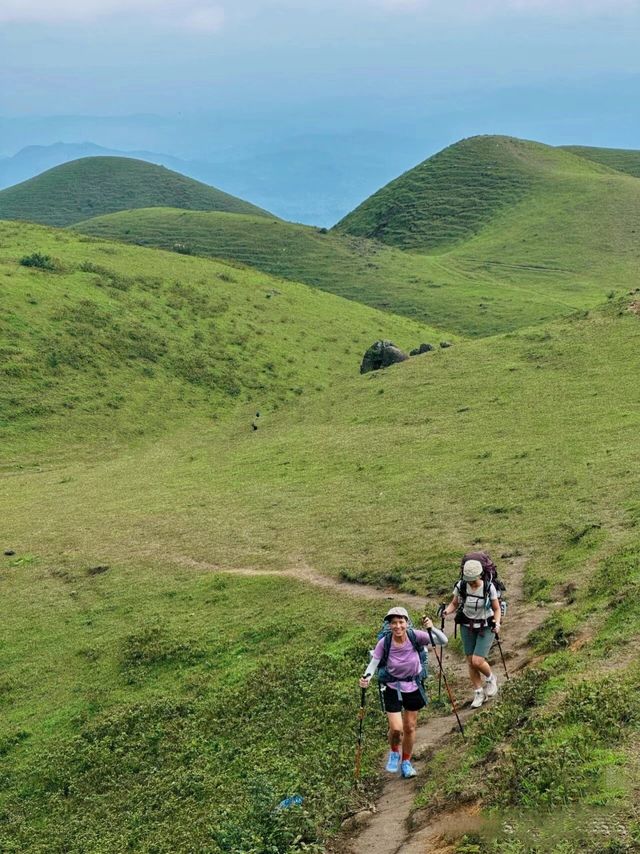 即使不能到達武功山，鸡笼顶的美景也足以讓人驚艷