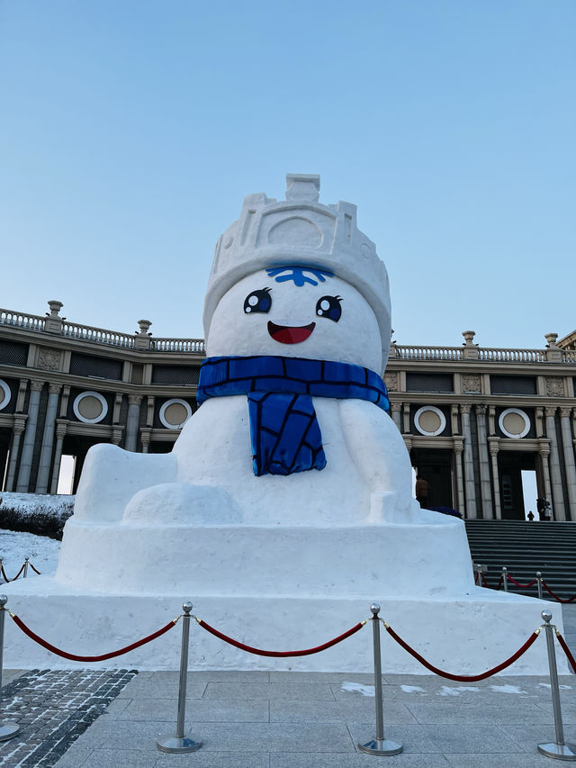 音樂長廊 | 哈爾濱的大雪人也太可愛了吧