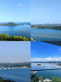 來杭州總要來千島湖看一看吧！實在太美啦！