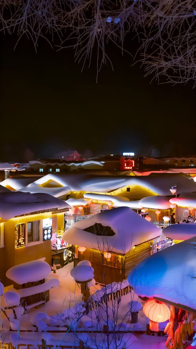 中國雪鄉3日遊，體驗極北之寒～