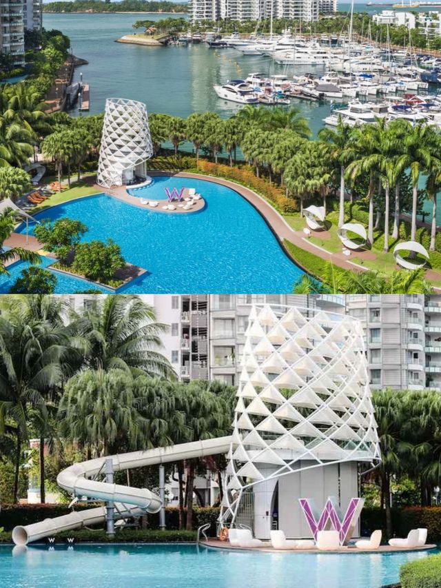新加坡聖淘沙W酒店| 城市景觀盡收眼底