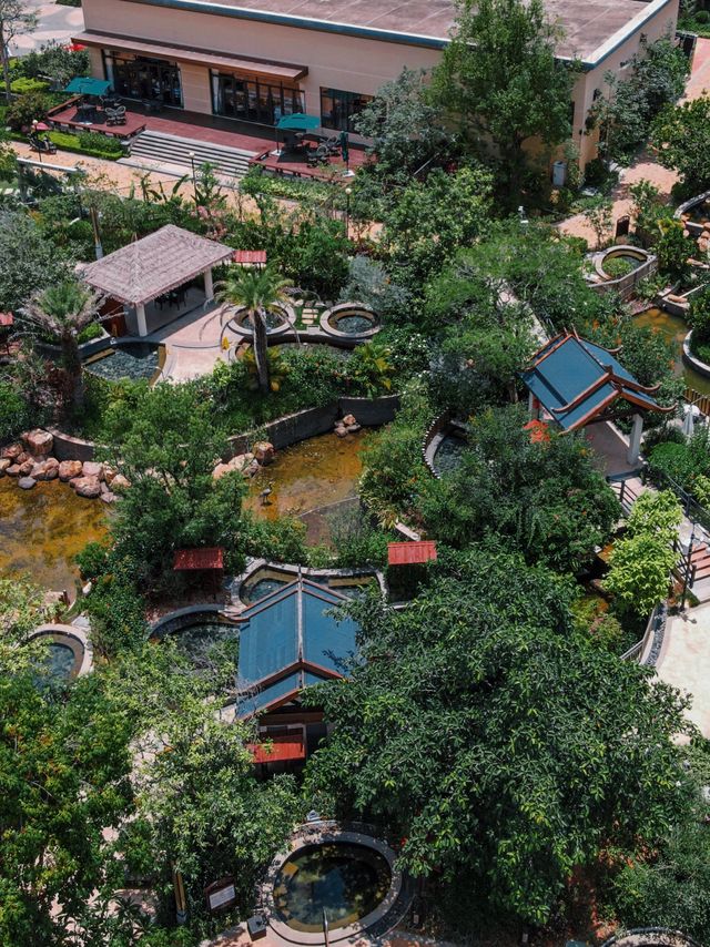 一房一私湯！藏在惠州山野間的日式溫泉莊園