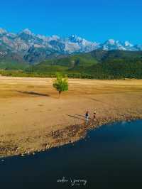 The proper way to experience Lijiang's Dragon Maiden Lake, click to see the guide 👉🏻