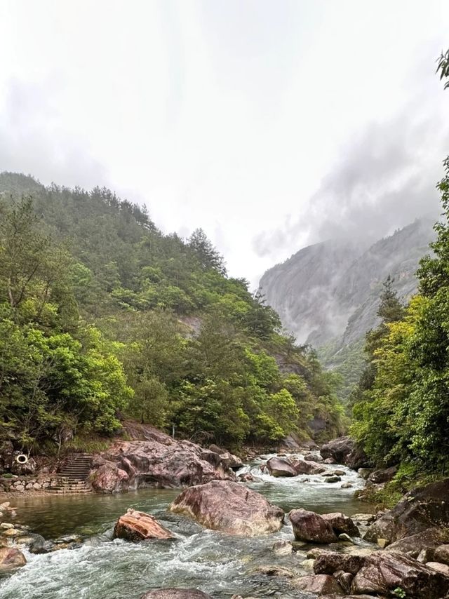 溪鄣山大峡谷皖南小众景點