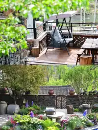 慕田峪長城腳下的清幽庭院燒烤/親子/團建