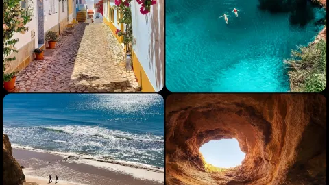 The Algarve, favored by the sun and sea, hosts an endless holiday feast — traveler post in Faro