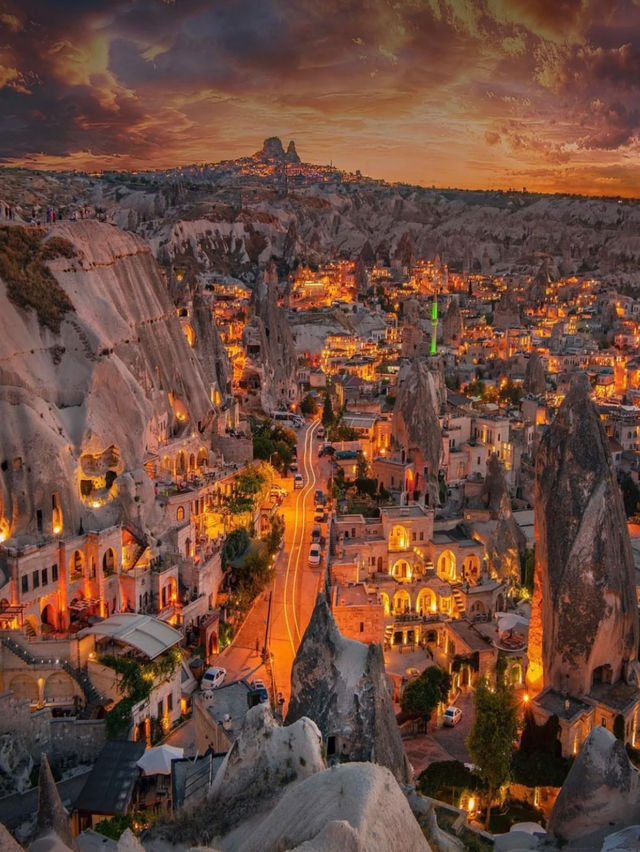Cappadocia  One of the top ten beautiful scenery of the earth! Moon Animation 🇹🇷