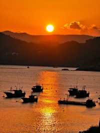 在霞浦逅海民宿，邂逅一場絕美的日落盛宴