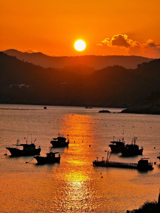 在霞浦逅海民宿，邂逅一場絕美的日落盛宴