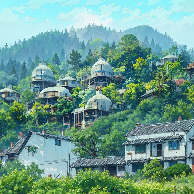 湖北咸寧藥姑山古瑤村｜千年瑤族古村。