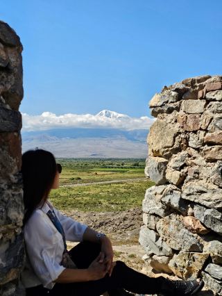 Khor Virap Monastery - A UNESCO World Heritage Site in Armenia.