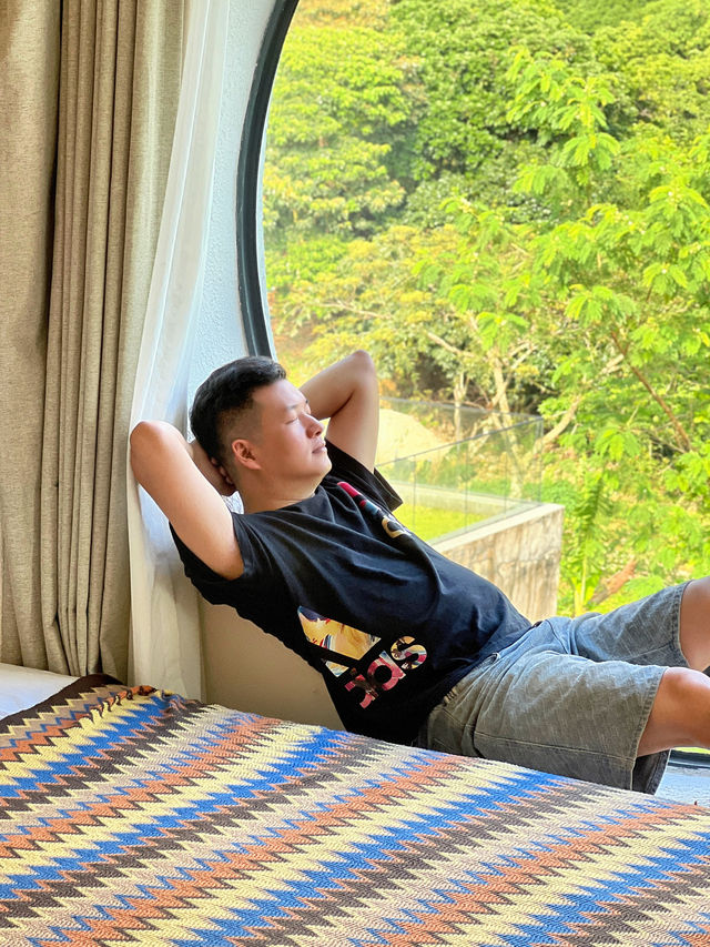 我真的愛上了深圳這些隱居山林的賓館～～。