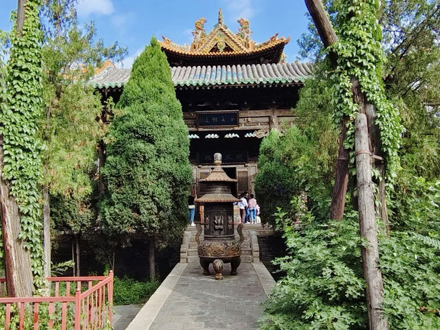 打卡山西介休後土廟。
