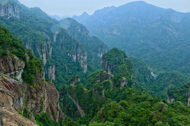 浙江溫州雁蕩山｜被譽為「東南第一山」。