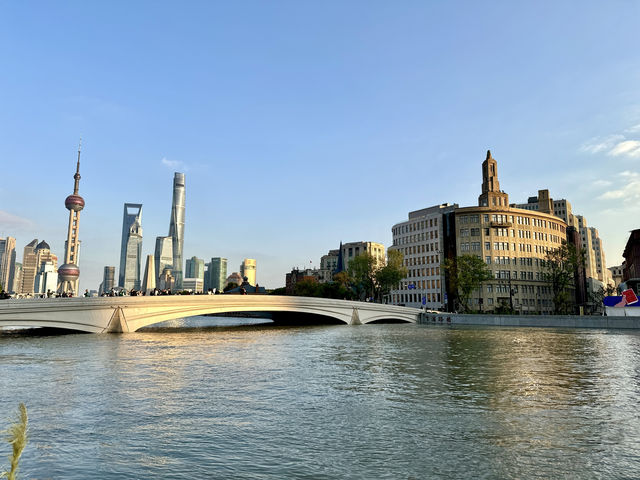 北蘇州路至外白渡橋 City walk。