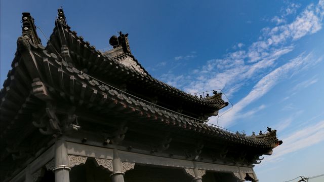 當時關河在，不見負芻王~壽縣古城牆。