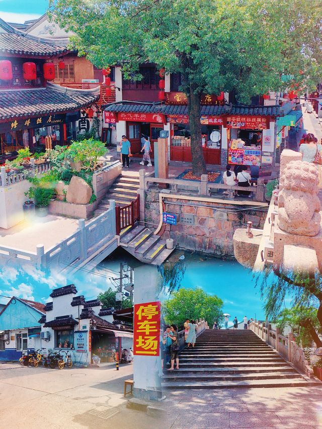 快來七寶古鎮，感受這古色古香的魅力吧。