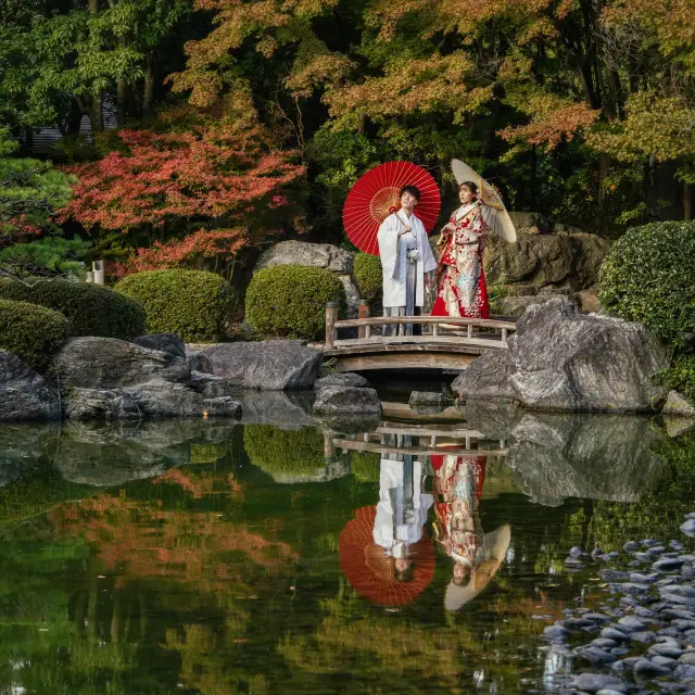 สวนญี่ปุ่นโอโฮริ｜มาถ่ายรูปที่นี่กันเถอะ