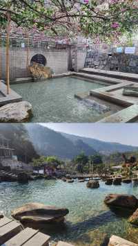 雲南紅河州浸溫泉好去處—個舊丫沙底瀑布溫泉
