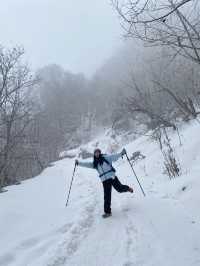 西安潭峪｜九華山冬季遠足賞雪攻略！