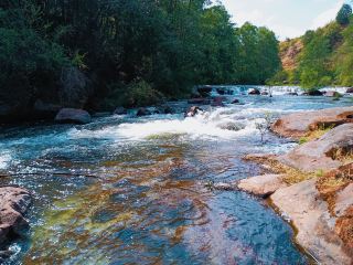 Wow! Check out the Shiban River Scenic Area, a hidden gem for summer fun.