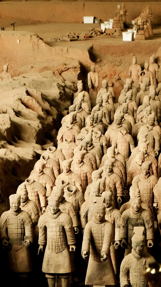 你來看留存千古的百萬大軍了嗎
