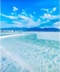 踏浪雲端：在茶卡鹽湖遇見另一個天空