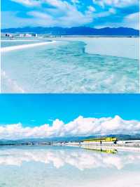 踏浪雲端：在茶卡鹽湖遇見另一個天空