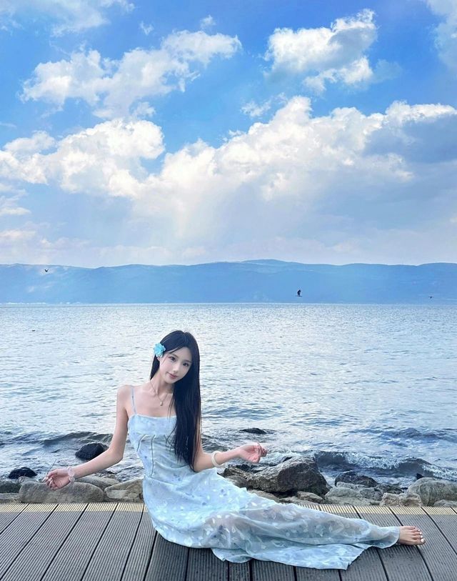 打卡白鹿同款洱海