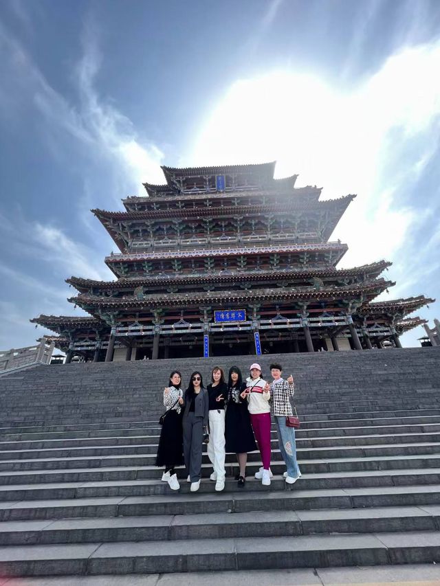 運城文化瑰寶之旅：探秘鶴雀樓、永樂宮
